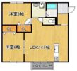 プチメゾン石坪町IIの間取り画像