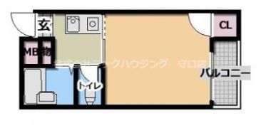 ウインライフ関目の間取り画像