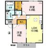 スクエアガーデン Aの間取り画像