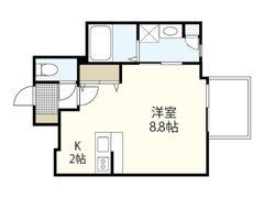 クレセント尼子の間取り画像