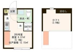 仮称）板橋区東新町2丁目アパートBの間取り画像