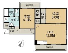 第2コーポ田中の間取り画像