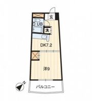 エクセルメゾン岡山の間取り画像