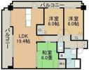 セントラルタワー大津の間取り画像