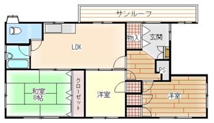 戸井ビルの間取り画像
