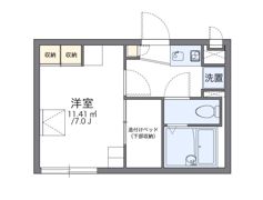 レオパレスサライⅡの間取り画像
