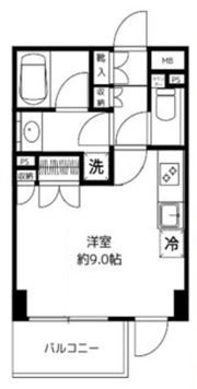 ドルフ後楽園ステーションフロントの間取り画像