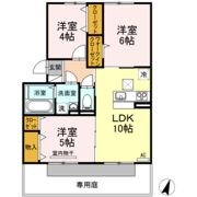 アンジュエの間取り画像
