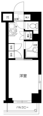 ルーブル日本橋の間取り画像