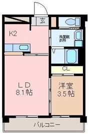 LS薬園の間取り画像