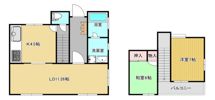 竹内借家の間取り画像