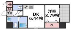 グランステディ城東中央の間取り画像