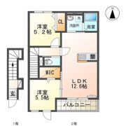 アレイナ ヒルズの間取り画像