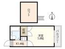 アヴェニュー佐方の間取り画像