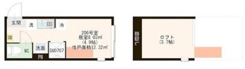 ハーモニーテラス上板橋Ⅱの間取り画像