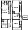 太田上町戸建の間取り画像