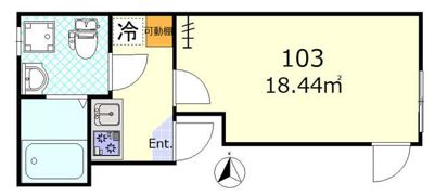 グランシャリオ池袋の間取り画像
