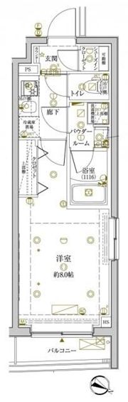 クレイシアIDZ学芸大学の間取り画像