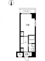 スカイコート神田第2の間取り画像