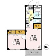 ラフィネ池之端の間取り画像