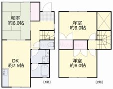 ヒューマンズライフ西市の間取り画像