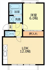 プレジール千里Ⅰの間取り画像
