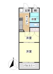 ハイツイフの間取り画像