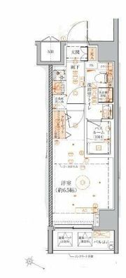 ベルシード横濱ウエストIIの間取り画像