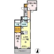 campanella温品の間取り画像