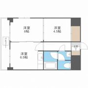 ミフネセントラルベア東三国の間取り画像