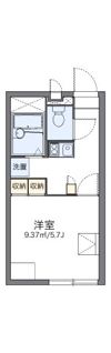 レオパレスビジョンノバニーの間取り画像