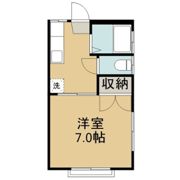 コーポユリの間取り画像