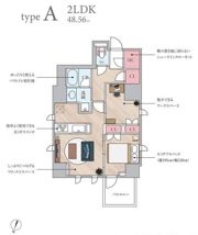 S－RESIDENCE日本橋馬喰町Aereの間取り画像