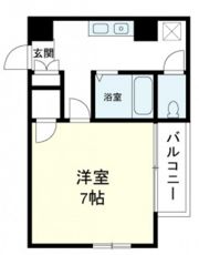 AXIS上幟町の間取り画像