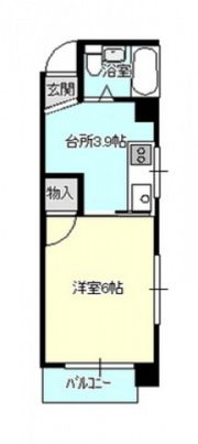 ラバーズ出汐の間取り画像