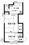 みどり荘（毎月20枚の銭湯券付き）の間取り画像