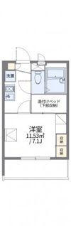 レオパレスYAMAMOTOの間取り画像