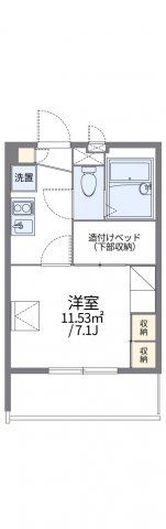 レオパレスYAMAMOTOの間取り画像