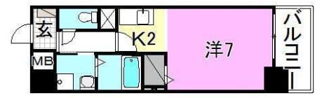 GARIREO CITY TERRACEの間取り画像