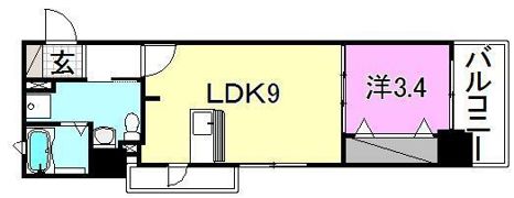 GARIREO CITY TERRACEの間取り画像