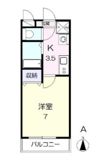 クレセント富町の間取り画像