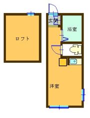 ユナイトアルテミス浅田の間取り画像