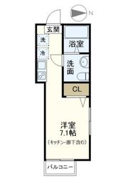 リバネックス上大岡の間取り画像