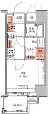 ハーモニーレジデンス池袋#002の間取り画像