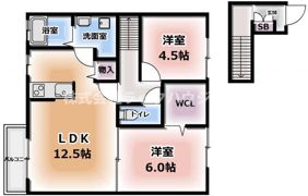 ティアラⅠの間取り画像