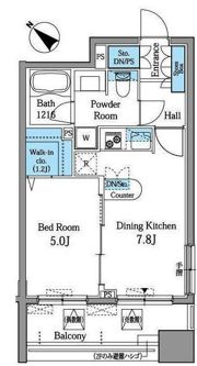 レジデンス横濱リバーサイドの間取り画像