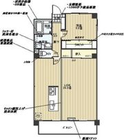 サンハイツいぼらの間取り画像