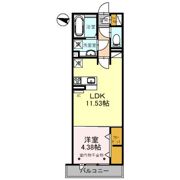 D-ROOM和田町の間取り画像