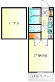 ラフィール汐入の間取り画像
