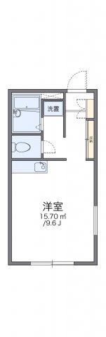 レオパレス武蔵砂川Ⅰの間取り画像